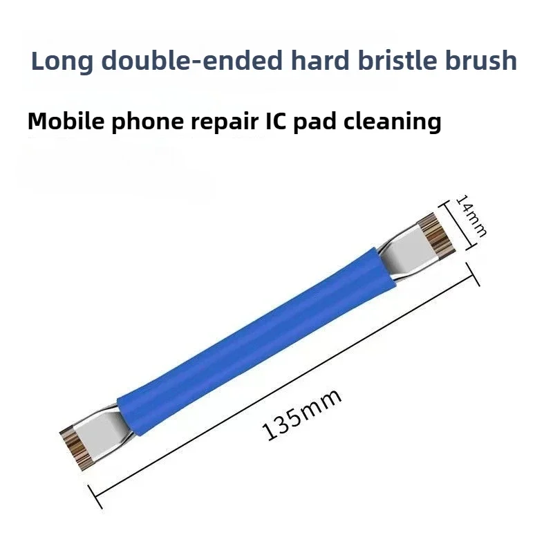 Spazzola sicura Spazzola per pulizia PCB della scheda madre antistatica per kit di strumenti di riparazione per telefoni cellulari Comodità a doppia testa