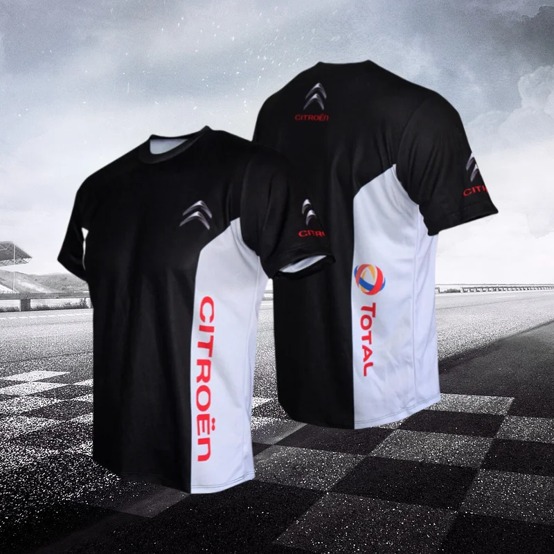 

Citroen Rally Racing футболка для мужчин, женщин и детей, дышащая, быстросохнущая, впитывающая пот, эластичная, большого размера, повседневные тренировочные топы