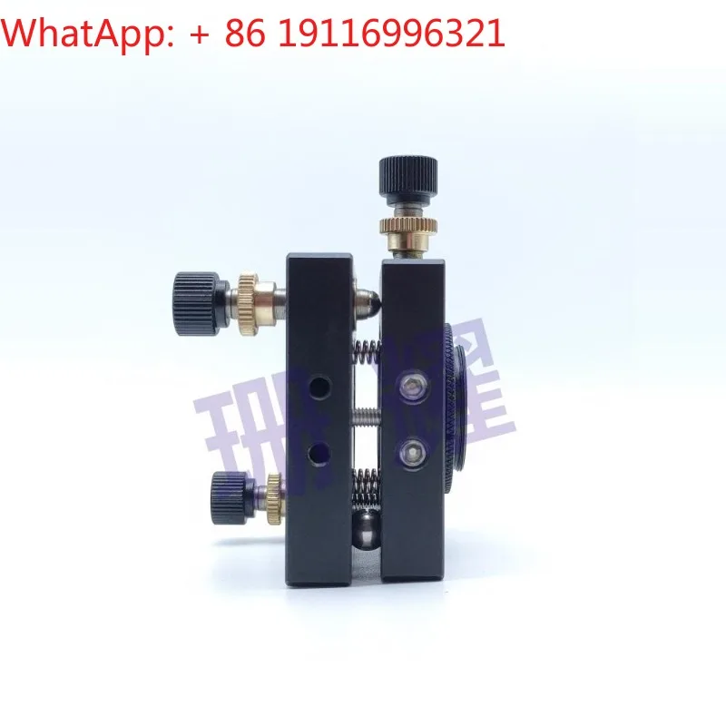 

SM1 External Thread Four Dimensional Adjustment Frame 4 Axis Pitch Displacement Stand Connectable with SM1 Lens Sleeve