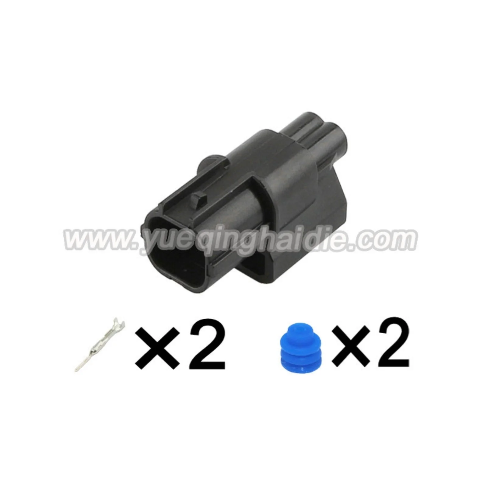 2-PIN Connector Male Female Waterproof Auto 1mm Connector Air Intake Pressure Sensor Plug 6188-0589 6189-0890