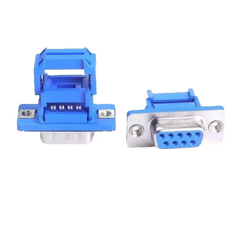 D-SUB IDC Connector Shielding Cover Adapter Male Female 9 Pin 15 Pin 25 Pin 37 Pin for Flat Cable DB9 DB15 DB25 DB37 9P 15P 25P