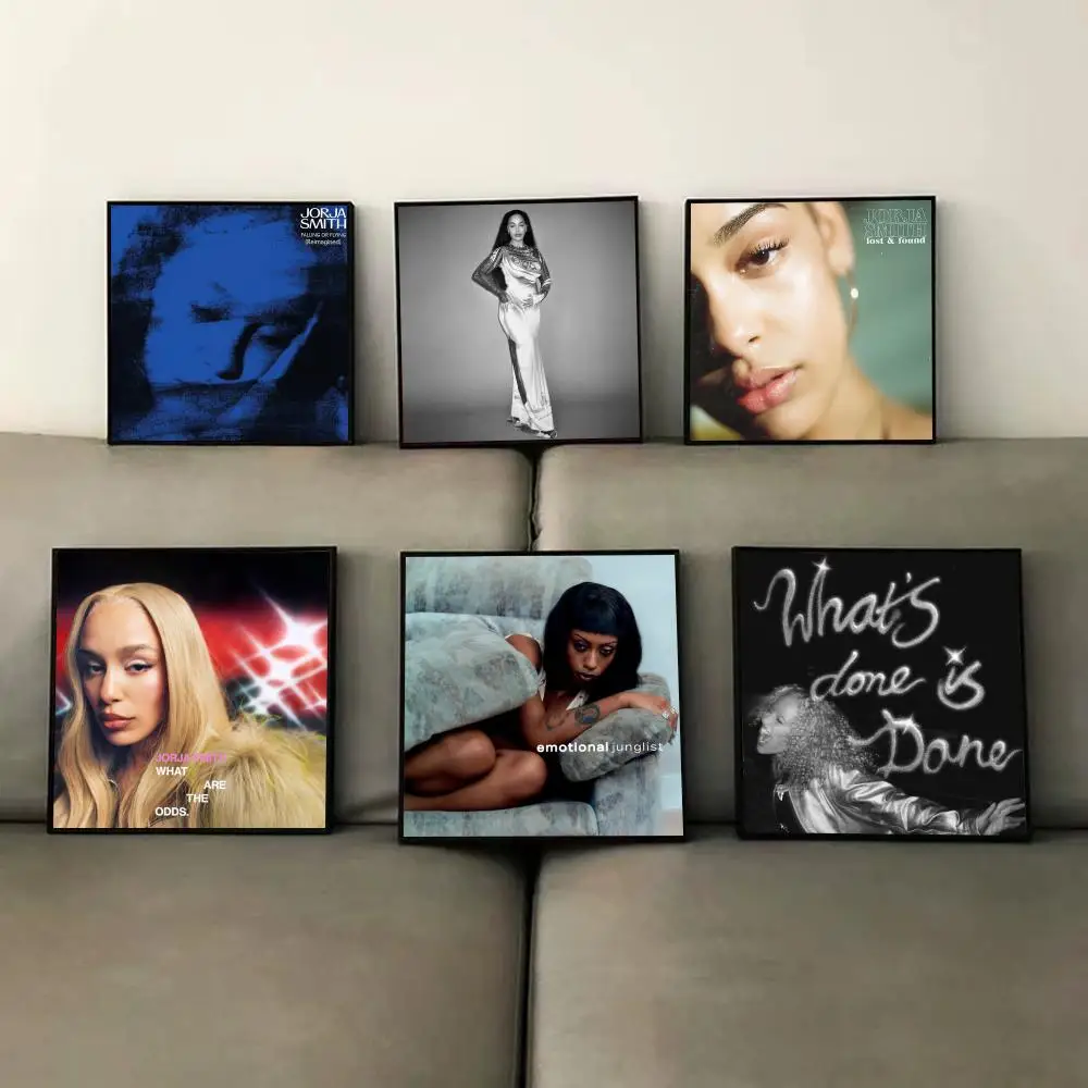 Singer J-Jorja Smith Music Album Poster Custom Wall Art Decor Modern Aesthetic Room Decoration for Bedroom