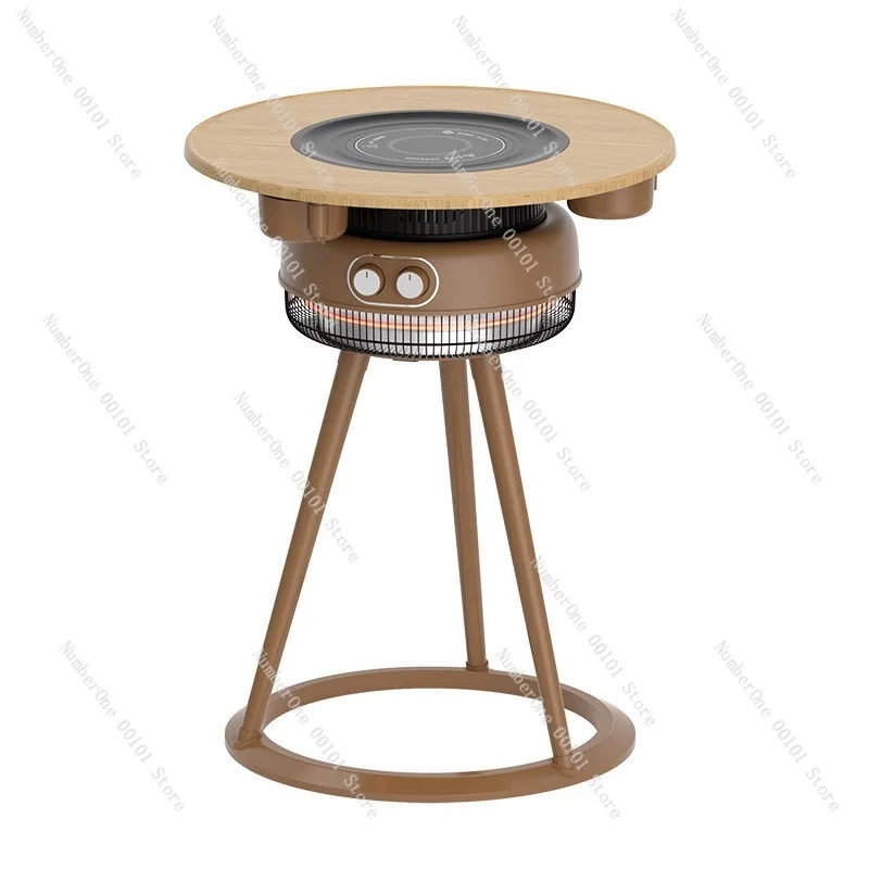 Calentador eléctrico de cerámica para el hogar, estufa calefactora multifuncional para elaboración de té, calentamiento, calefacción de espacio pequeño