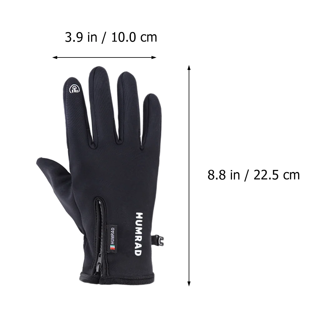 Men's Gloves Outdoor Riding Skiing Waterproof for Wind-proof Touch Screen Bicycling Mitten