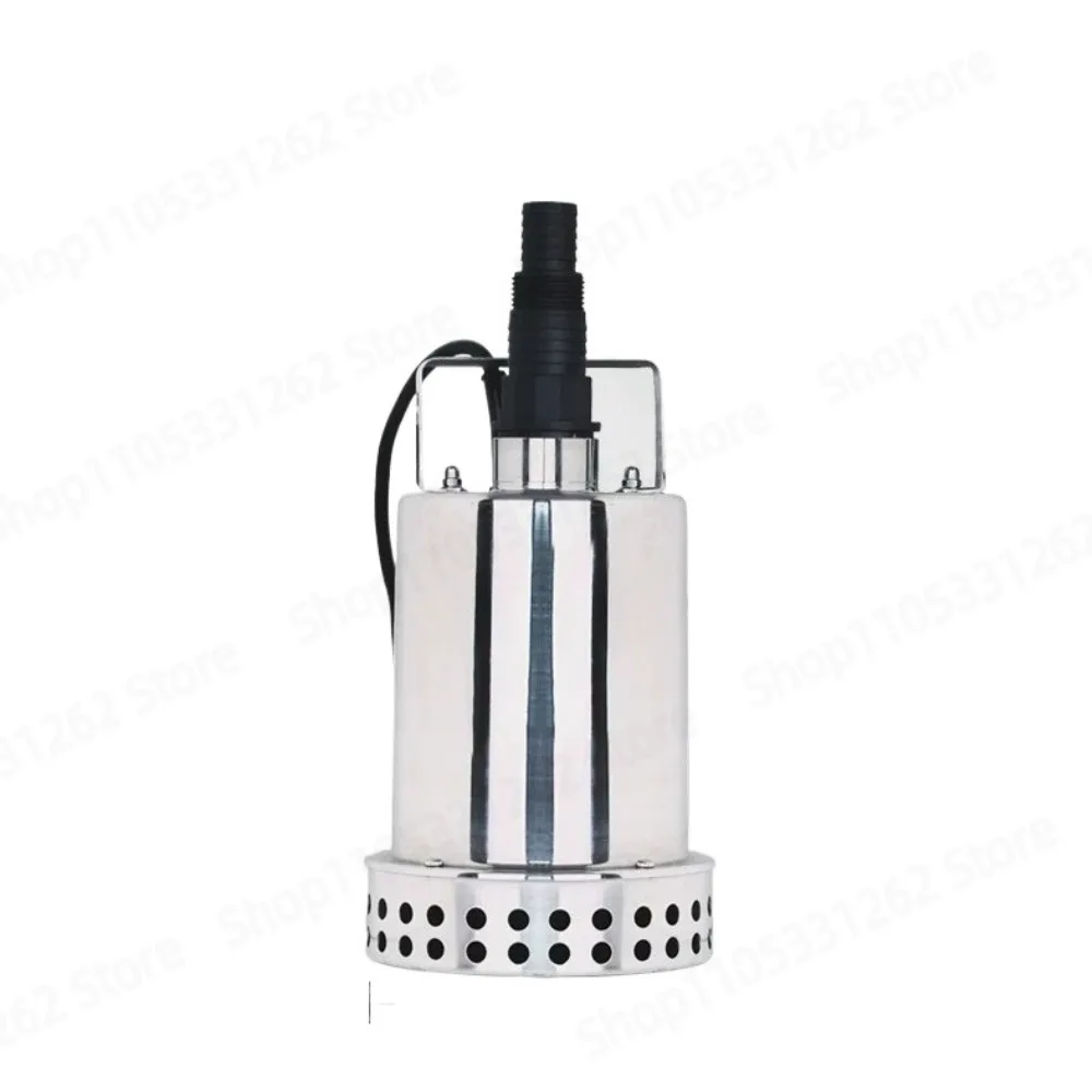 High Power Bottom Suction Submersible Pump 220V Large Flow Water Pump Small Household Agricultural Irrigation Sewage Pump