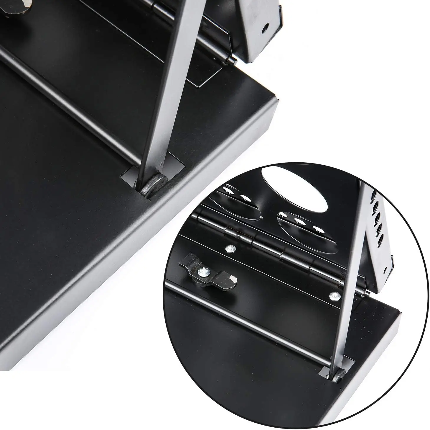 4-Pocket Literature Display Rack for Brochures, Magazines, Catalogs - Portable Trade Show Stand