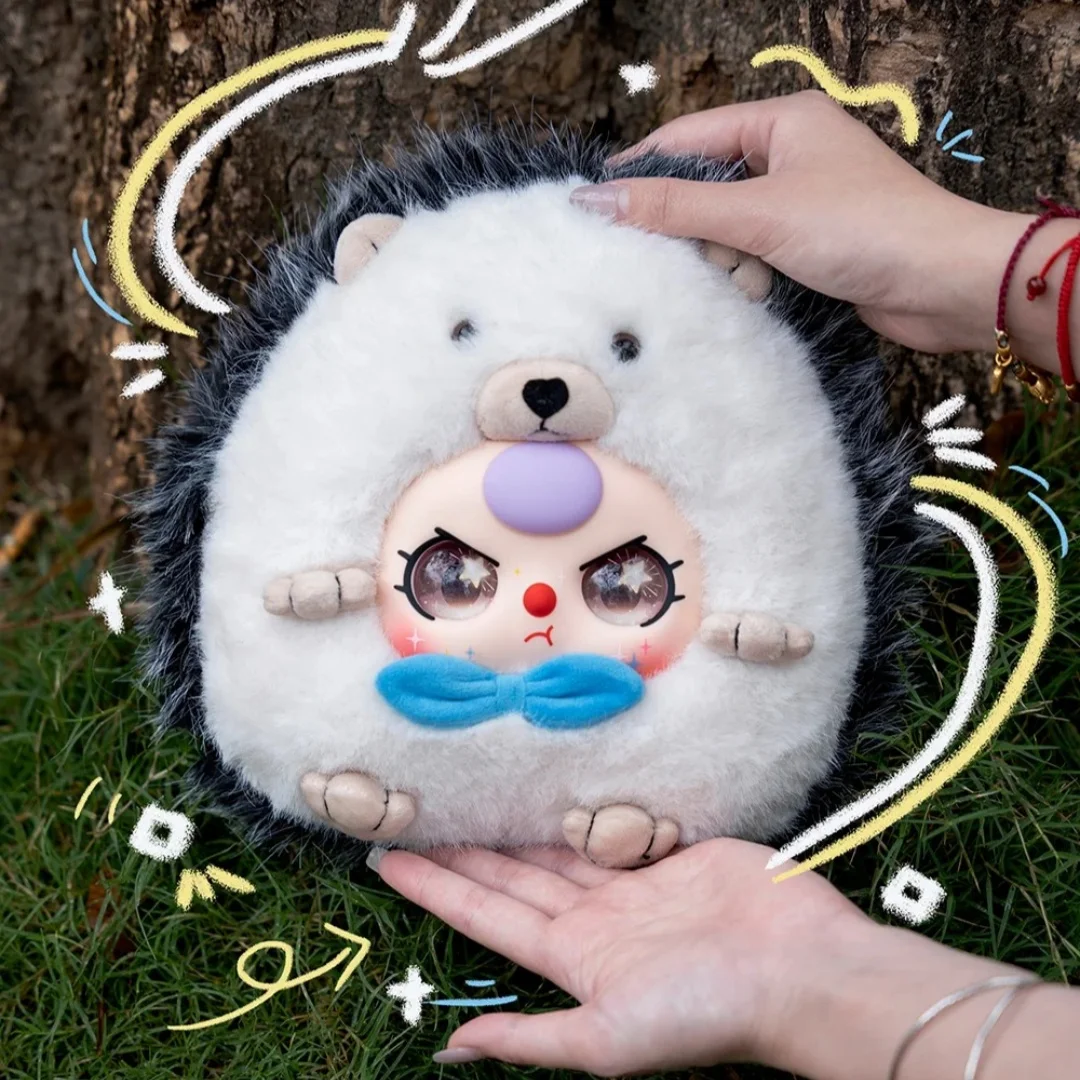 새로운 정품 베이비 3 V3 400% 시리즈 블라인드 박스 비닐 봉제 인형 조수 놀이 카와이 잠자는 인형 어린이 선물