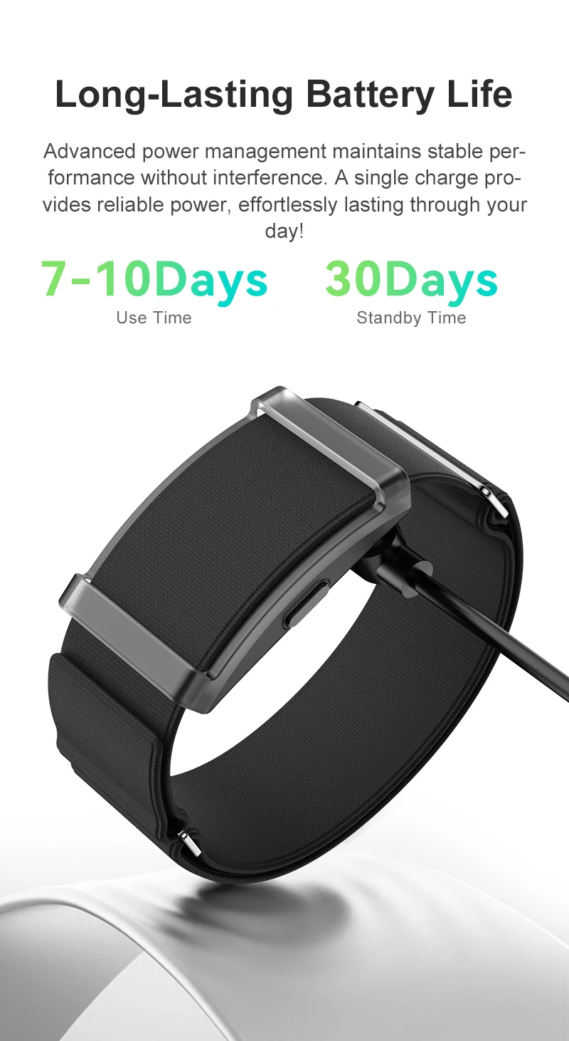 Fitness Tracker Armband Mit Herzfrequenz Und Sauerstoffmessung_voghion.com