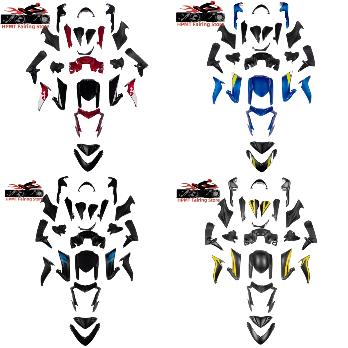 

Комплект обтекателей подходит для Suzuki GSX-S1000 2015-2022 GSXS1000 2015 2016 2017 2018 2019 2020 2021 2022, полный обтекатель кузова