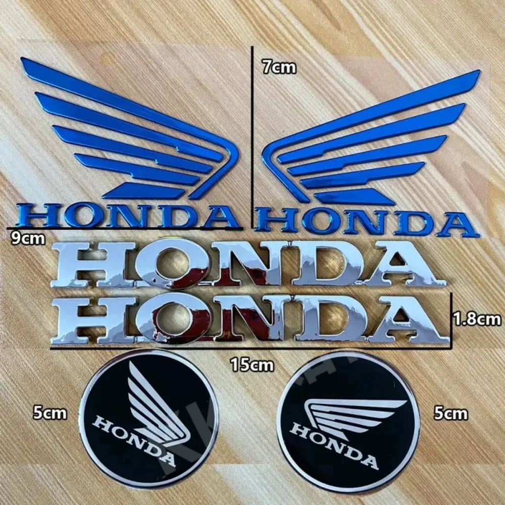 ホンダ 3D オートバイ修正されたステッカー円形ラベル電気メッキ文字防水オートバイ装飾アクセサリー Cb650r