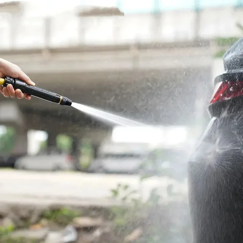 Adjustable Car Wash Water Gun High Pressure Car Wash Straight Nozzle Washer Spray Sprinkler for Car Washing Tool