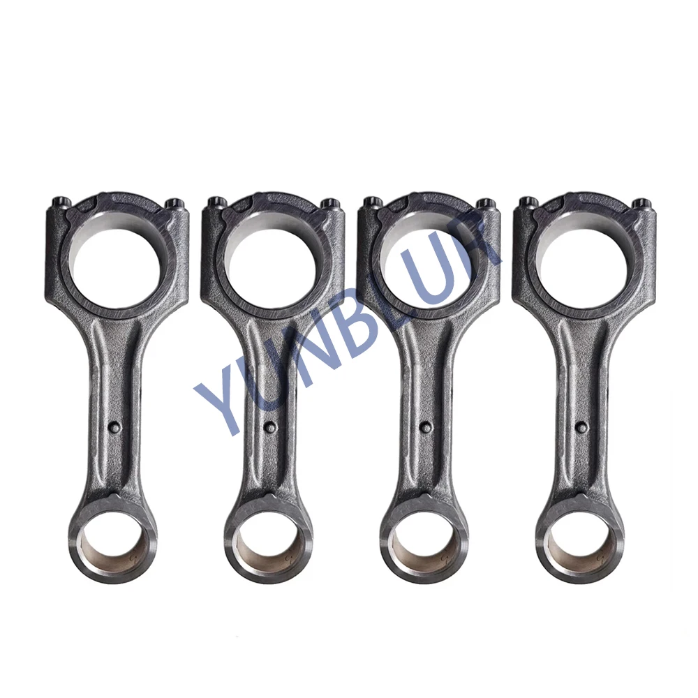 4pcs D4HA Engine Connecting Rod Kit Fit 2.0 L L4 Diesel For 06-22 HYUNDAI ix35 SANTA FE TUCSON KIA SORENTO SPORTAGE 235102F000