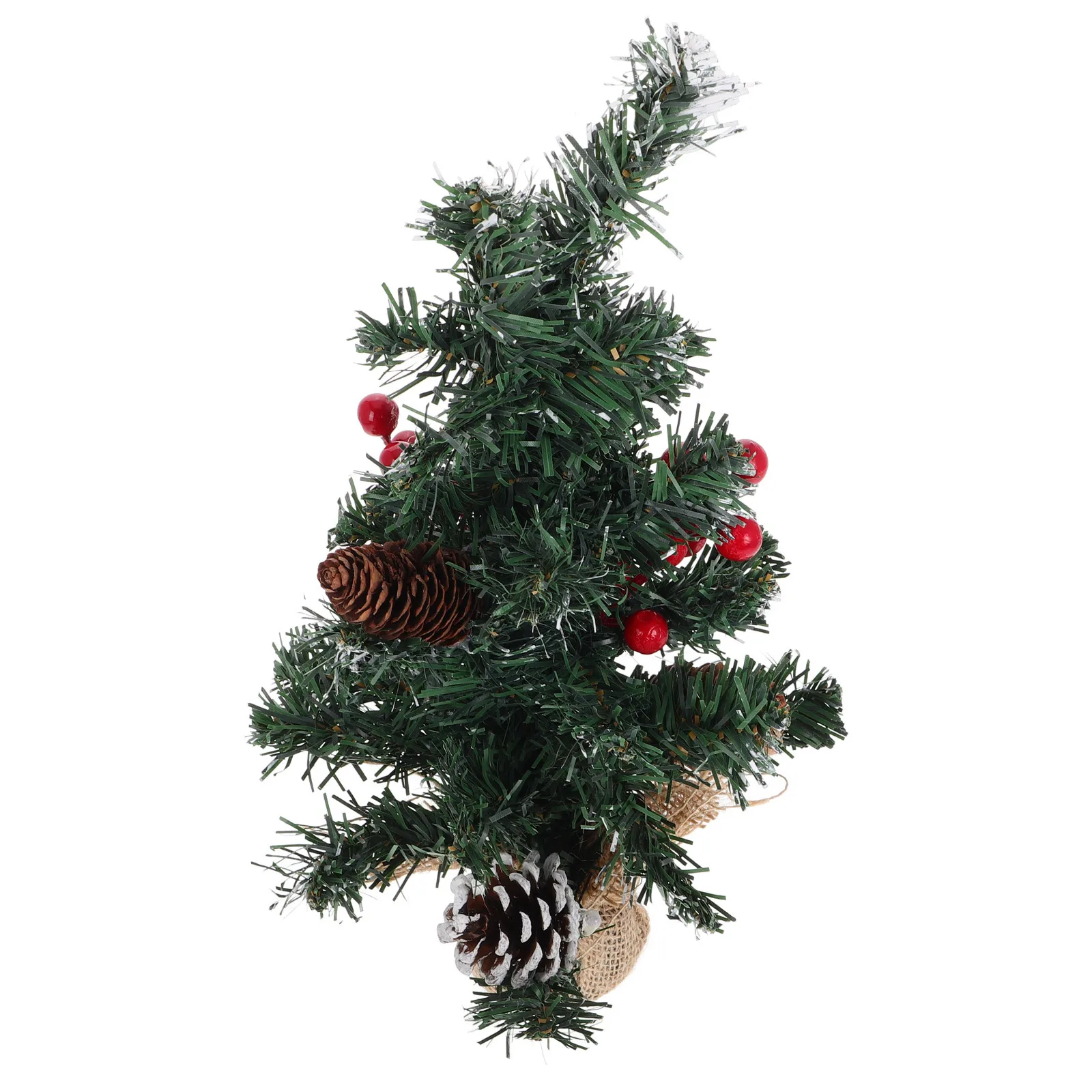 

1Pcs Mini Xmas Tree Decor PVC Environmentally Friendly Desktop Ornament Home Festival Decoration Xmas Adornment