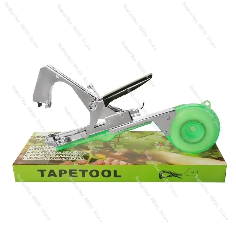 Cucumber Vegetable Plant Garden Pepper Tying Tapetool Set Rolls Tape Tools +10 Tomato for Tapener Flower Machine