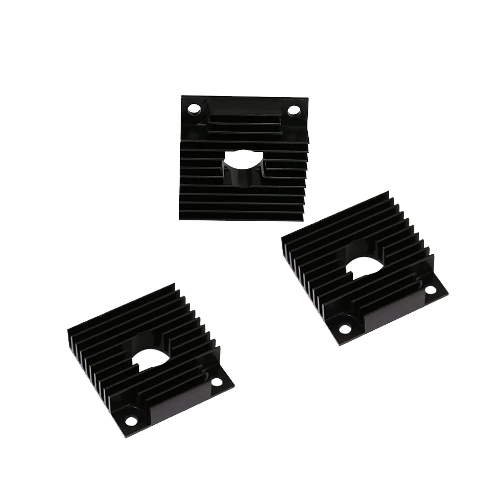 3Pcs Aluminum Heat Sink Radiator Cooler for Mk7 Mk8 3D Printer High Quality Thermal Transfer Cooling Block Aluminum Radiator