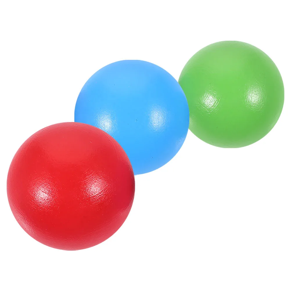 

3 Pcs Balls for Events Croquet Family Games Outdoor Home Replacement Lawn Garden