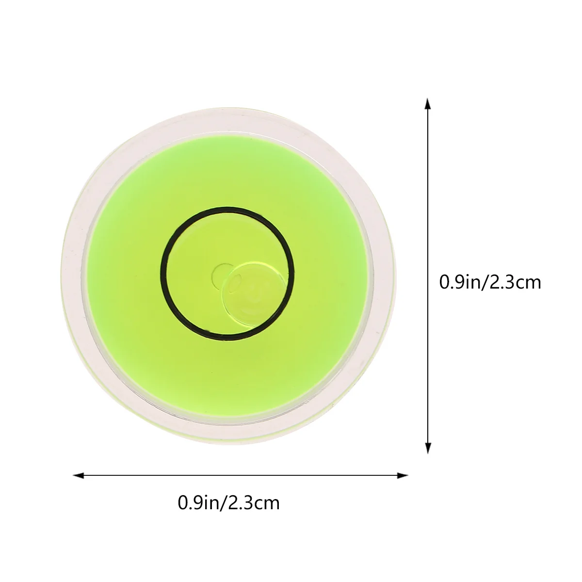 10 قطعة 25X10 مللي متر الاكريليك مستوى فقاعة مستديرة واضح عالية الدقة المستوى العالمي لإطار الصورة عبر غرزة جدارية المعايرة #2