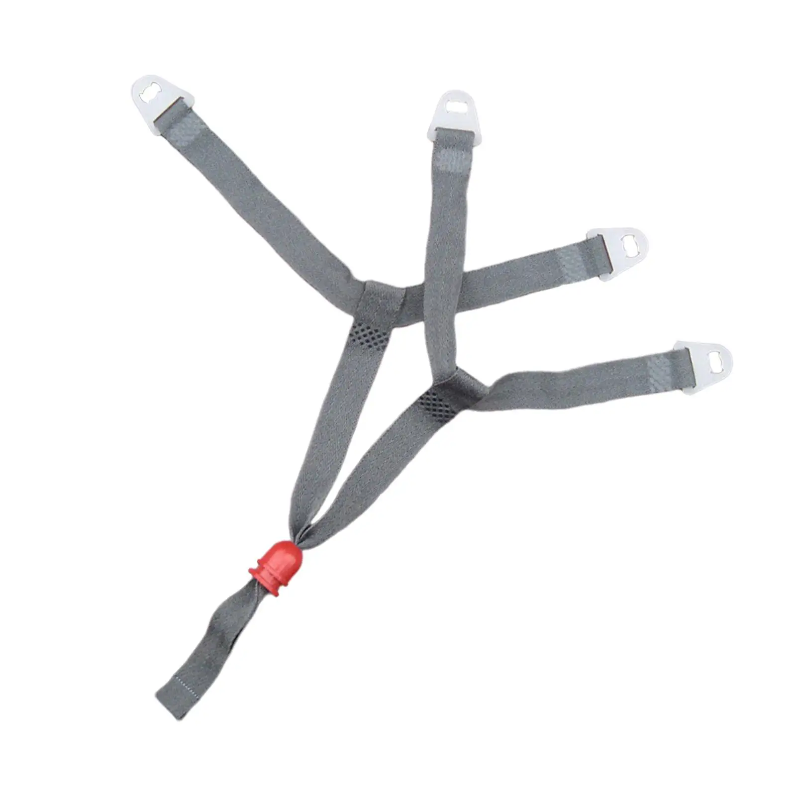 خوذة عالمية للذقن حزام قابل للتعديل من مادة البولي بروبيلين الفك حزام قبعة صلبة ملحق للدراجات النارية والدراجة وكرة القدم #6