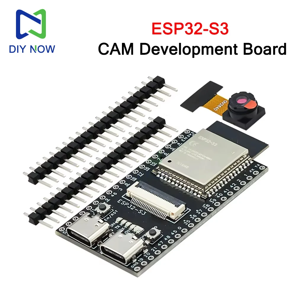 ESP32 S3 CAM development board ESP32-S3 N16R8 dual TYPE-C OV2640/OV5640 /OV3660Camera WiFi Bluetooth module onboard
