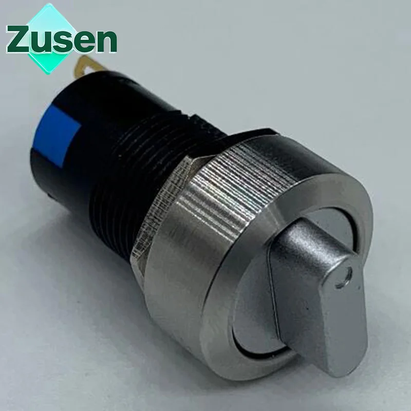 

Металлическая ручка переключателя Zusen 16 мм, 2 положения/3 положения, самоблокировка, IP65