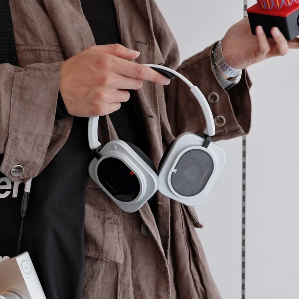 2026New NOTHING Headphone (1) Pro Head Mounted 3-unit Active Noise Cancelling Bluetooth Earphones IP54 Waterproof for Android