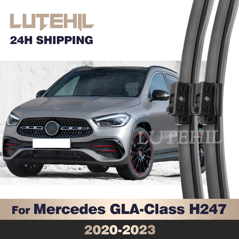 

LUTEHIL Wiper For Mercedes-Benz GLA-Class H247 2020-2023 Wiper Front Wiper Blades Windshield Windscreen Window Brush 26"+20"