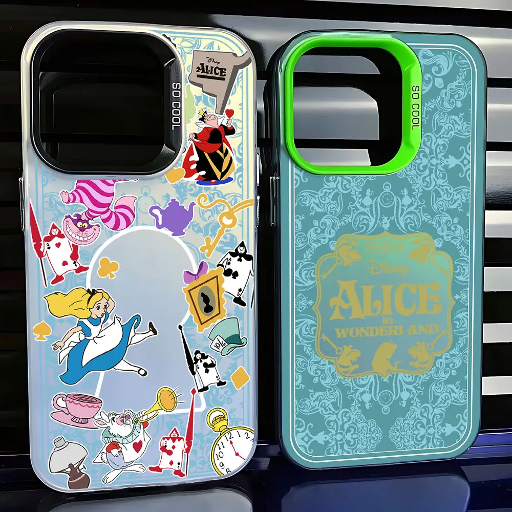 Movie Disneys Alice in Wonderland Case for Xiaomi Redmi A1 13C 9C 9T Note 8 9S 10 11 12 13 Pro 4G 5G Matte Shockproof Back Cover