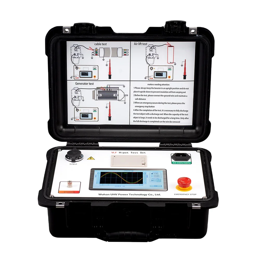 VLF-80kV Voll Automatischer Wechselstrom-Hipot-Test Sehr Nieder Frequenter Und Hochspannung Generator