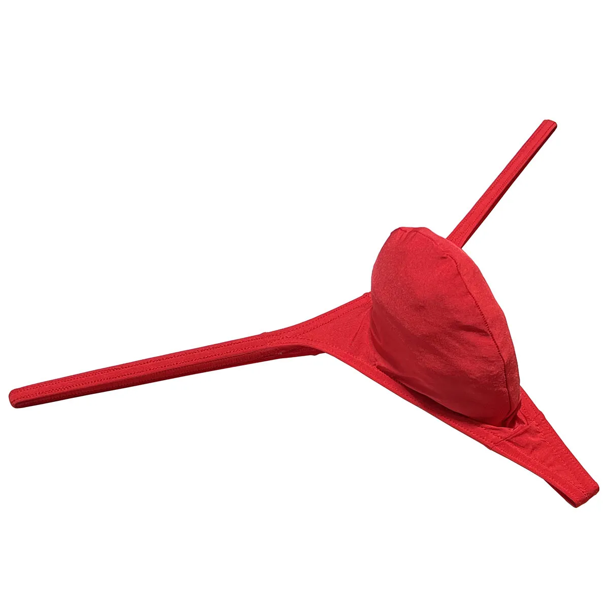 

Sexy String Thong Men's Underwear Male G-String Lingerie Enhancing Pouch Beach Bikini Brief Low Rise High Leg Tanga Summer Shiny