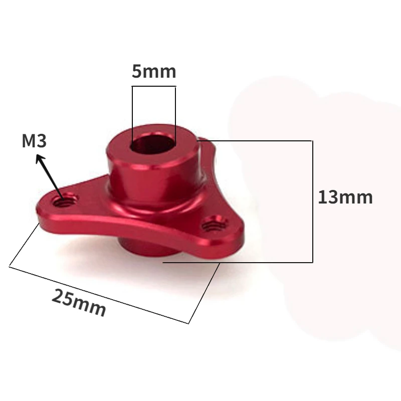 Aluminiowy pantofel sprzęgło Eliminator 5mm ponadgabarytowy przekładnia silnika rękaw do 1/8 1/7 akcesoriów części do ulepszenia samochodów zdalnie