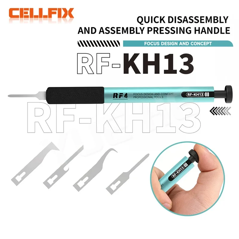 

RF-KH13 Профессиональный скребок с ручкой для быстрой разборки, стабильная зажимная подушка, рукав, эффективный инструмент для ремонта