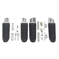 Reposapiés delanteros y traseros para motocicleta Suzuki Gladius SFV650 GSR400 GSR600 SV400 SV650 SV1000 GSR750 GSX1300R GSF1250 GSX1