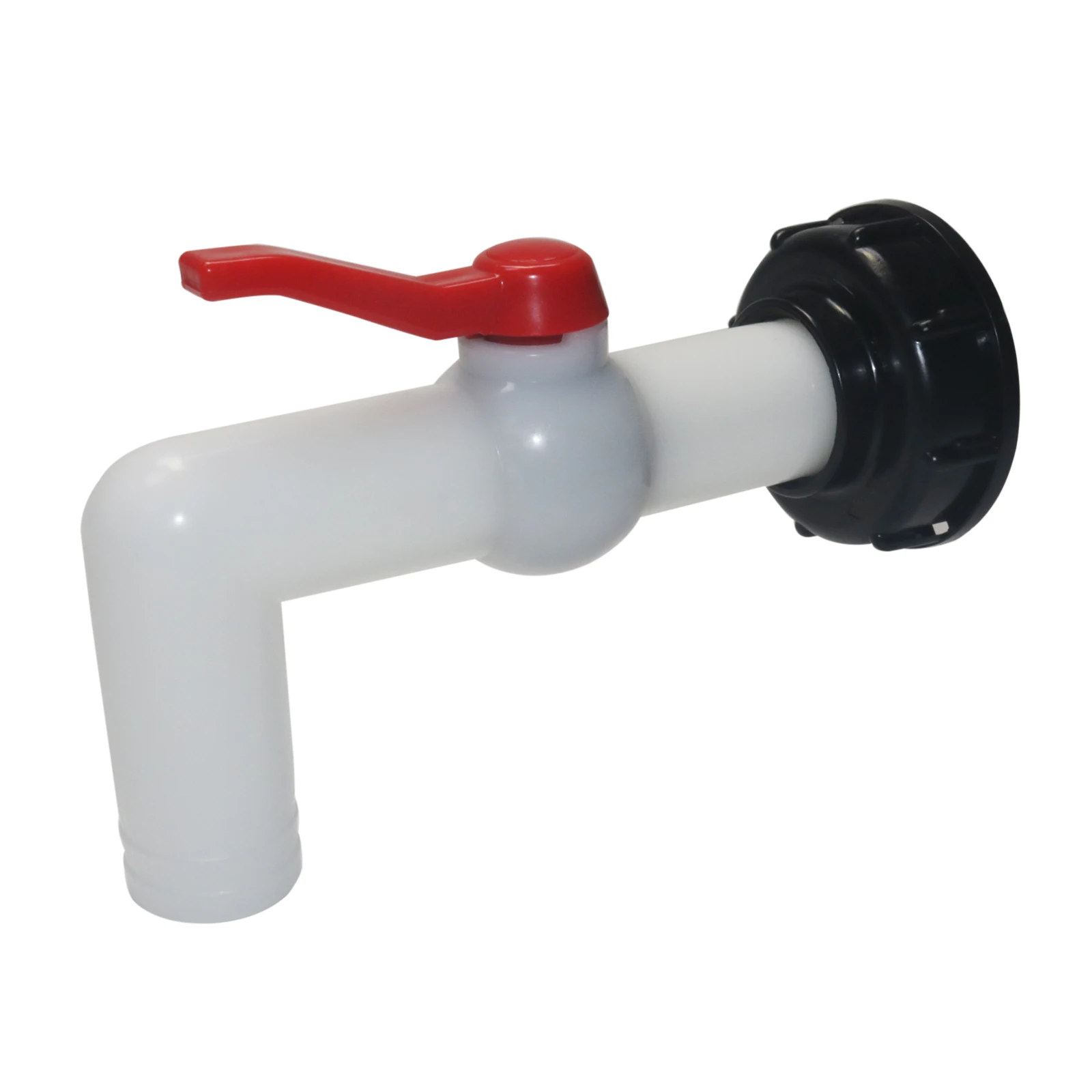 أنبوب طويل الكرة صمام صنبور IBC خزان المياه صنبور محول مجموعة خرطوم الري في الحديقة موصل المياه S60 * 6 G1 3/4 1/2 الموضوع