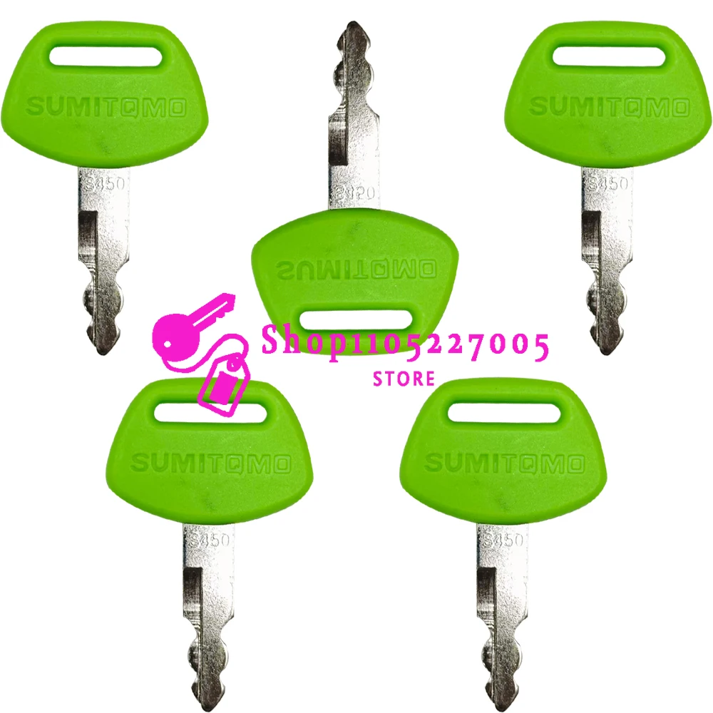 20/10/5/1 قطعة جديد سوميتومو حفارة مفاتيح SH130 200 210 240 350 360A5-6 بدء مفتاح إشعال مفتاح
