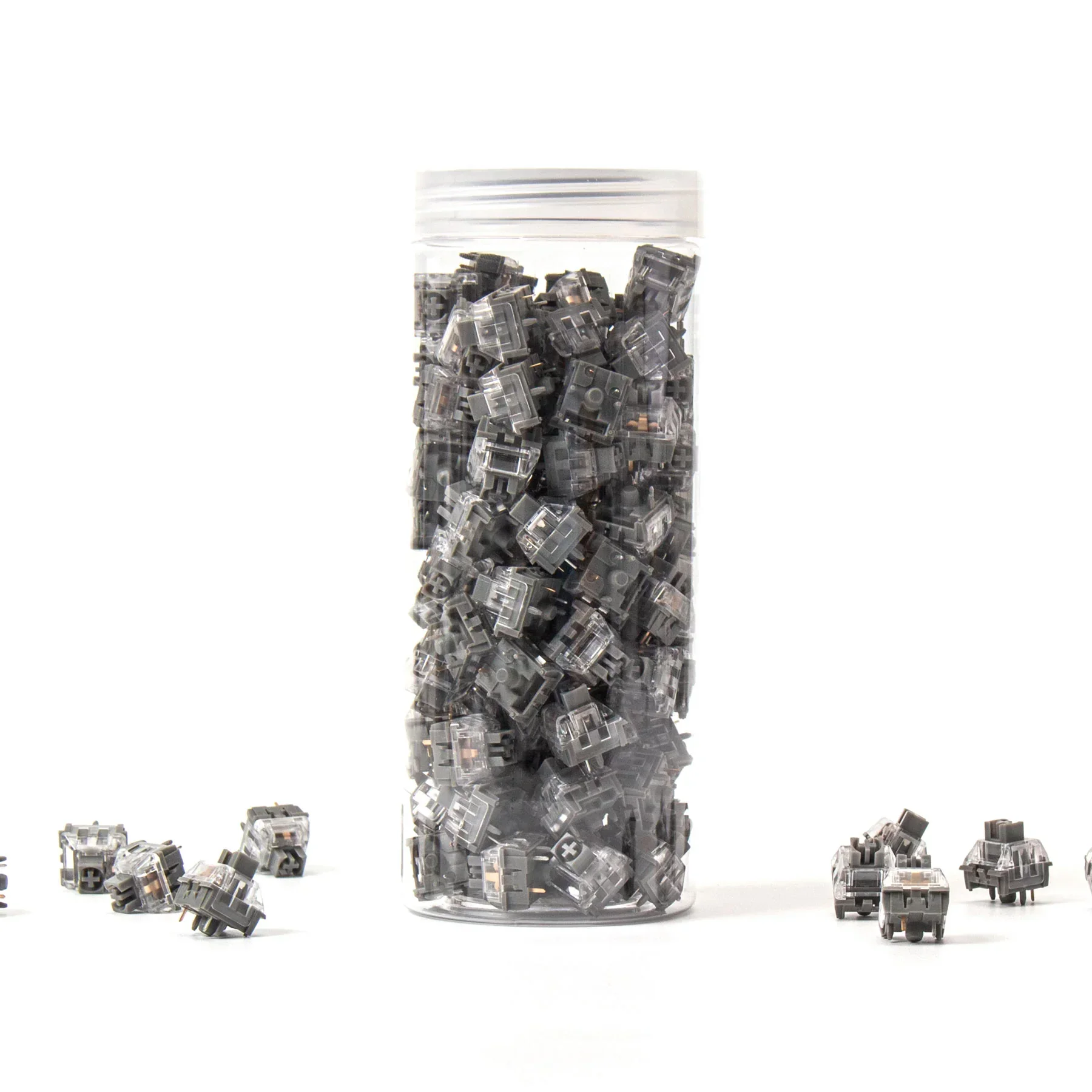 Imagem -06 - Kailh-meia-noite Pro Interruptor Silencioso para Teclado Mecânico 110 Pcs