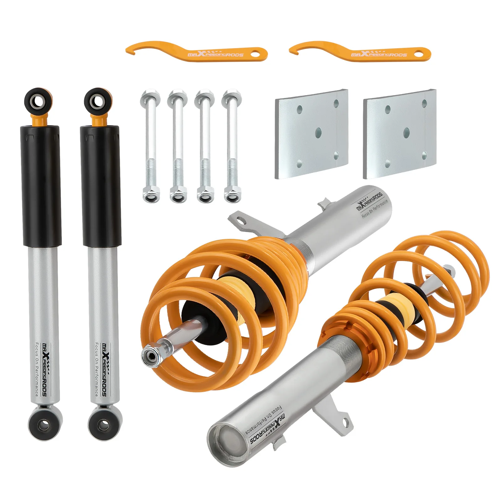 Lowering Coilovers Suspension Coil Spring Strut Kits for VW CADDY III 03/2004-05/2015 for VW CADDY IV 05/2015-