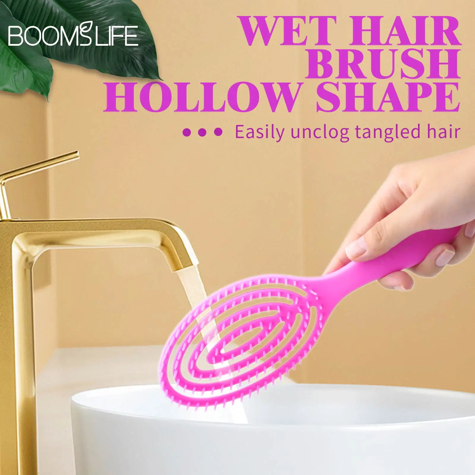 Ventilado escova de cabelo wideteeth anti-estático pente para mulher massagem couro cabeludo molhado cabelos secos pentes desembaraçar cabeleireiro ferramentas de estilo