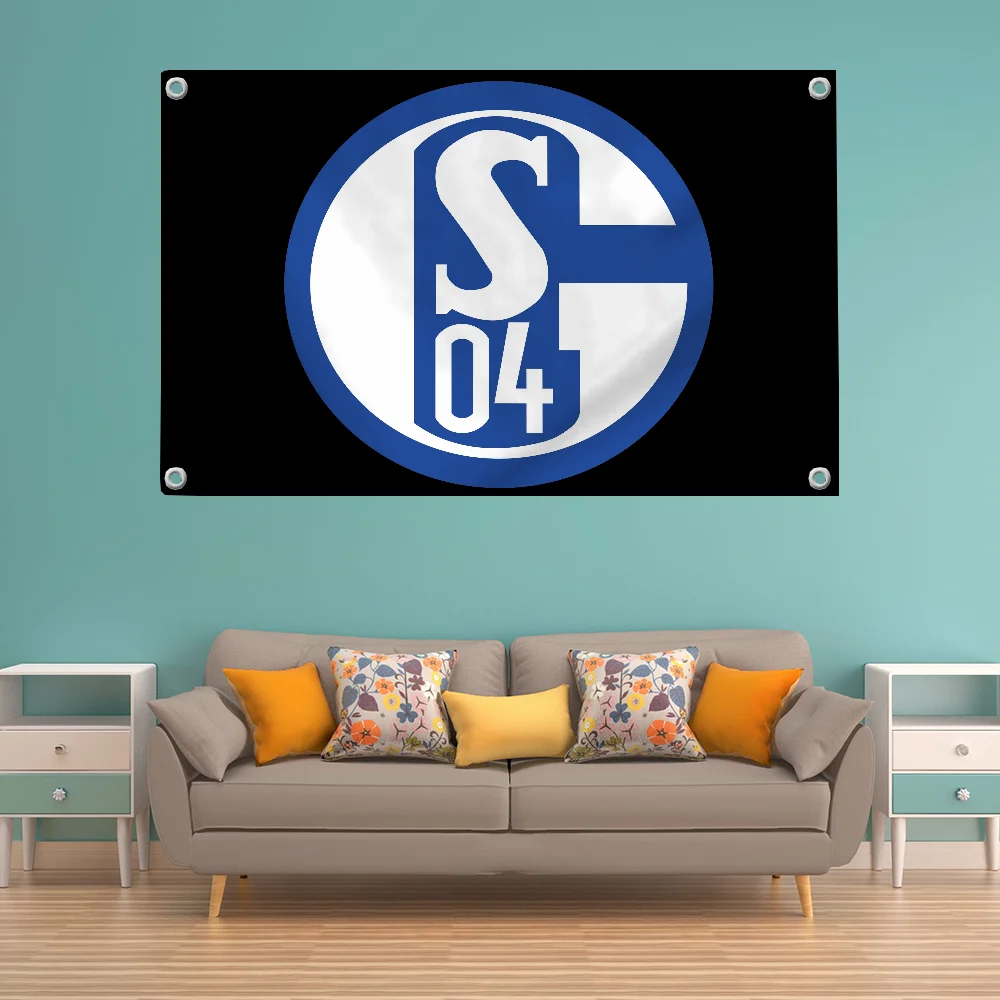 Funny Flag Pride Flag Flag to Hang Flags for Rooms Club Banner FC S-schalke 04 Wall Decoration Outdoor Decor Room Aesthetic Lgbt