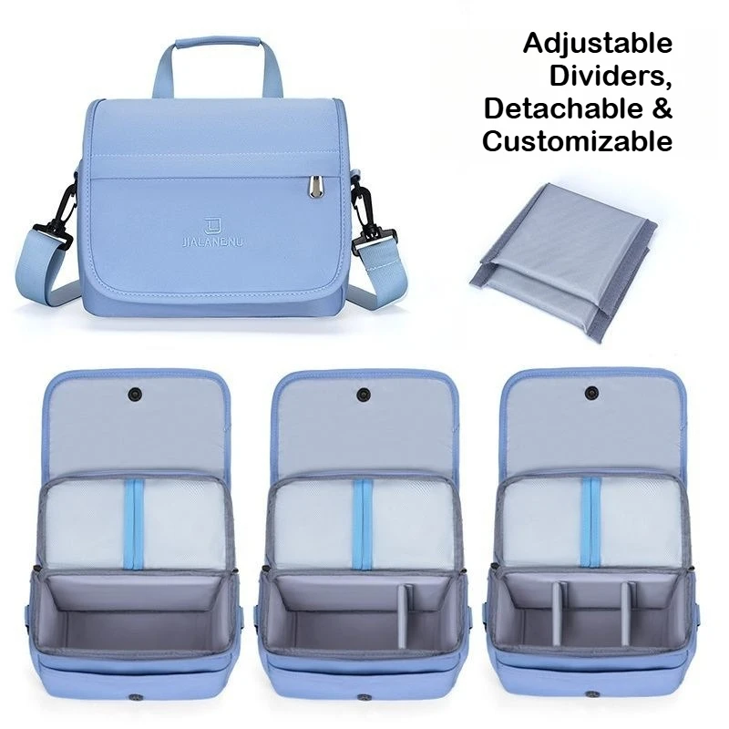 Camera Shoulder Bag for Canon R50 DSLR Mirrorless Camera Storage Bag for Sony ZV-E10 Portable Crossbody Photography Pouch Travel