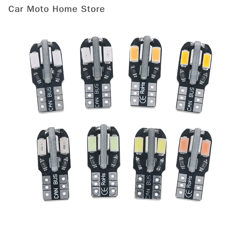 

10 шт. автомобильная светодиодная лампа T10 5730 SMD декодирование света для чтения индикатор ширины номерного знака маленький свет