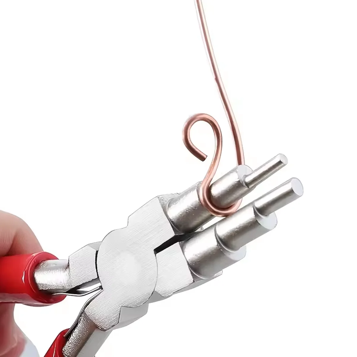 6" Jewelry Pliers Carbon Steel Round Nose Needle Nose Pliers For 3-10mm Rings DIY Wire Looper Jewelry Bail Pliers Jewelry Making