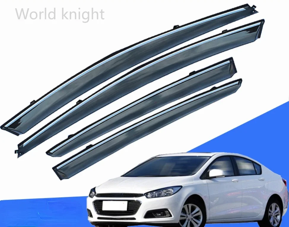 For Chevy Chevrolet Cruze Sedan 2009-2016 Window Visor Wind Rain Sun Guard Deflector Vent Raincoat