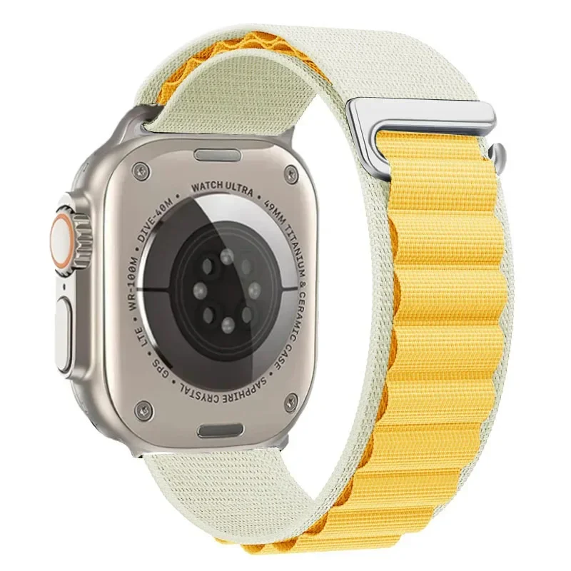 Alpine Strap for Apple Watch Ultra/3 11 10 9 8 7 Band 46mm 49mm 45mm 41mm Nylon Sports Bracelet IWatch 6 5 4 3 SE 44mm 40mm 42mm