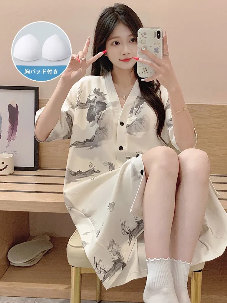 victoria-pure-cotton-sp-dr-ropa-de-casa-de-manga-corta-para-mujer-camison-de-maternidad-con-almohadilla-para-el-pecho-estampado-floral-de-verano