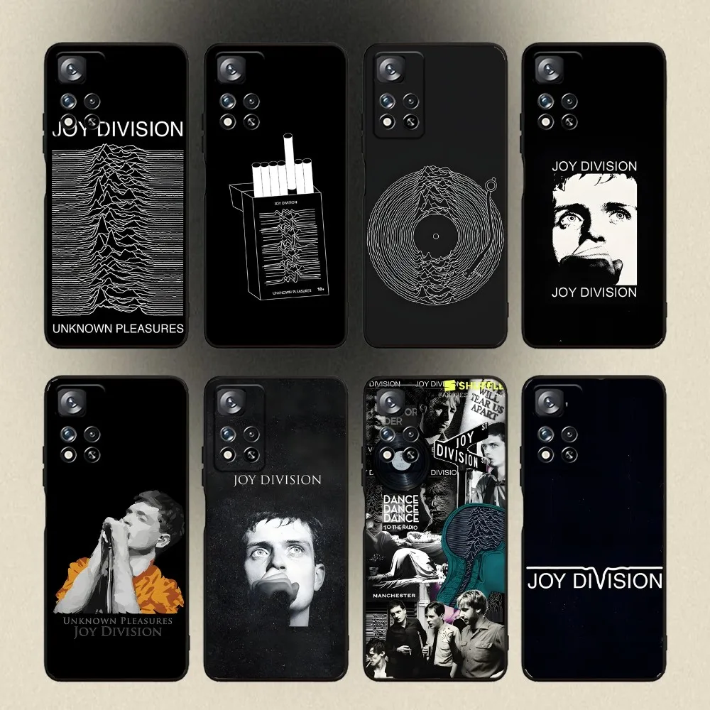 J-Joy  Division Band Phone Case For Samsung Galaxy A20,A21s,A22,A31,A32,A52,A53,A72,73,A80,A91 Soft Black Cover