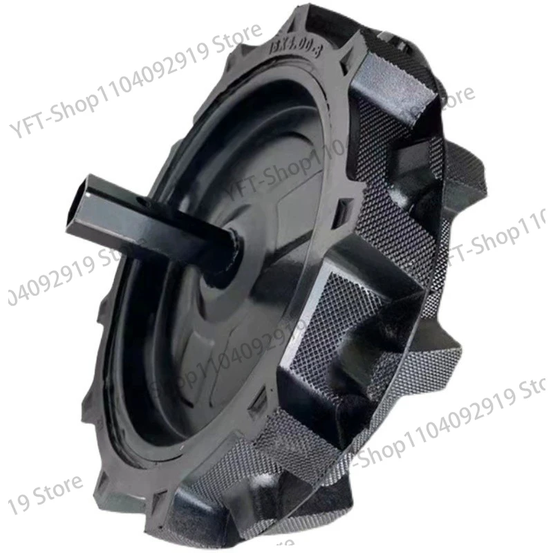 

1PC Micro-cultivator solid rubber wheel Micro-cultivator tires for farmland machine agricultural machinery accessories