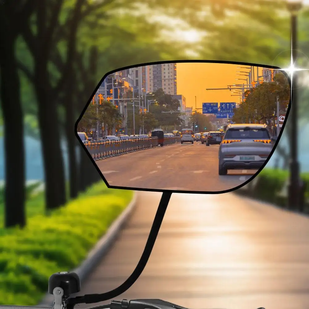 

New Bicycle Rearview Mirror 360 Degree Rotation Auxiliary Convex Mirror Handlebar Mount Cycling Bike Rear View Mirrors