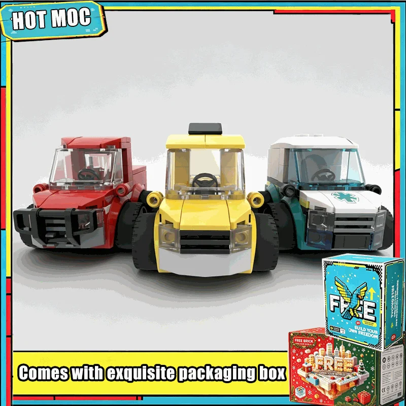 245 PCS Amusement Park Rides Building Blocks Set Model Custom DIY Assembly Creative Educational Toy Christmas Gifts Collection