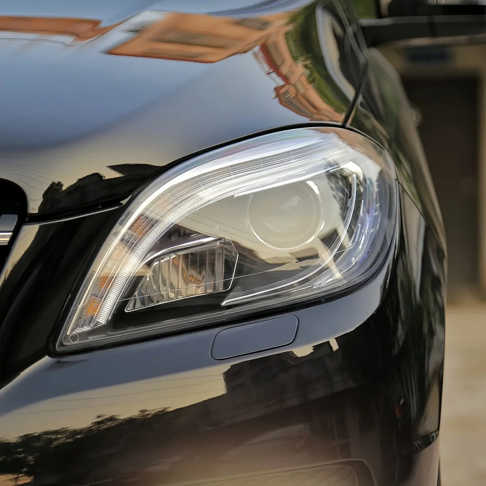 Car Front Headlight Cover Glass Lamp Caps Lampshade Lens Shell For Mercedes-Benz W166 ML300 ML350 ML400 ML450 ML500 2012~2015