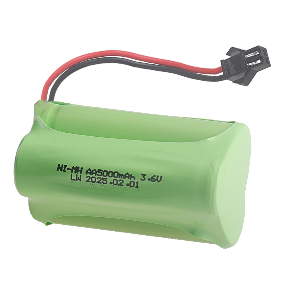 NI-MH 5000mAh 3.6V Rechargeable Battery Pack For Rc toys Cars Trucks Tanks Robots 3*AA 3.6V 3000mAh For RC Boats toy accessories
